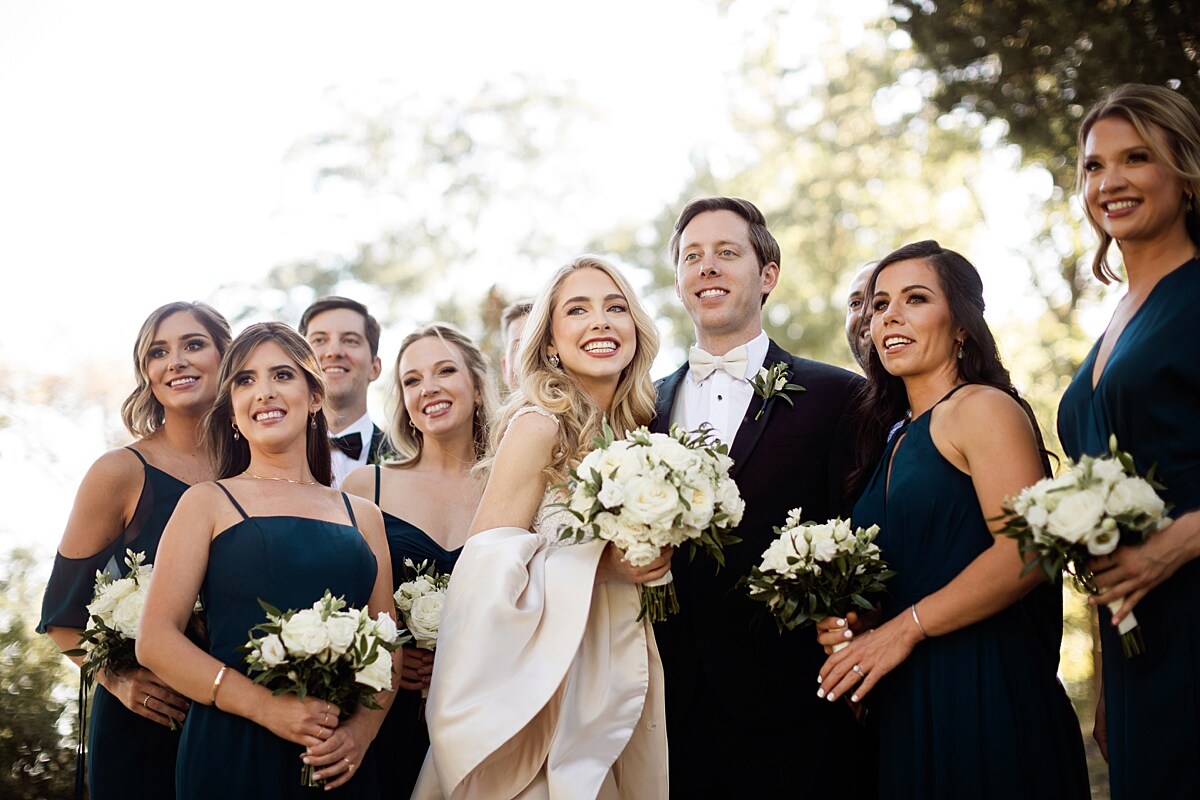 Wedding Flowers in Navy Blue